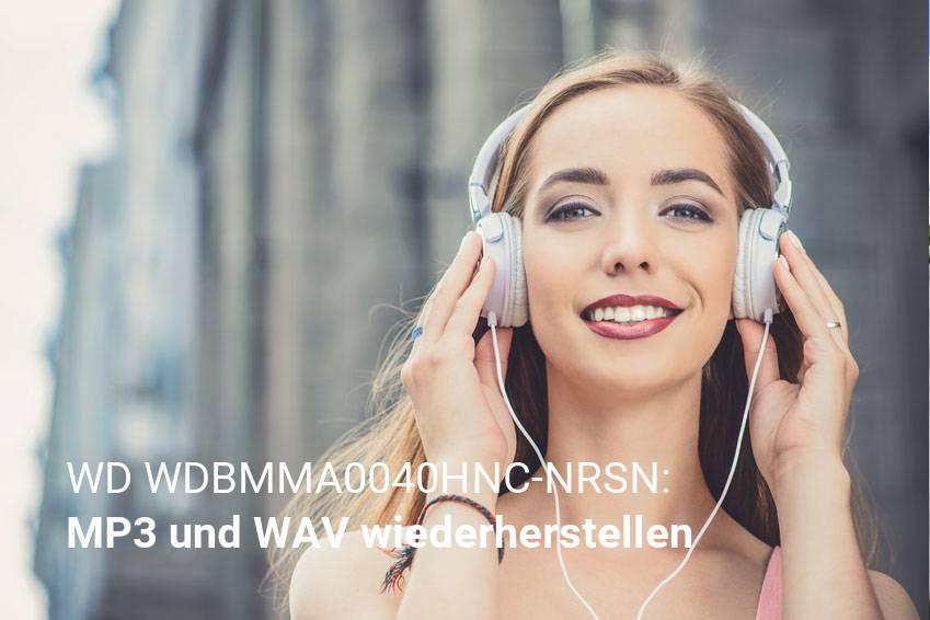 Verlorene Musikdateien in WD WDBMMA0040HNC-NRSN wiederherstellen